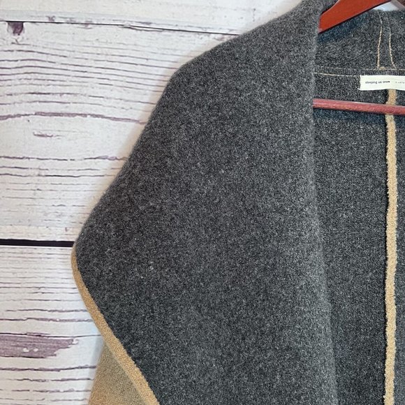 Anthro Sleeping on Snow Hygee Long Sleeve Open Front Cardigan Sweater SZ M/L - Picture 3 of 10